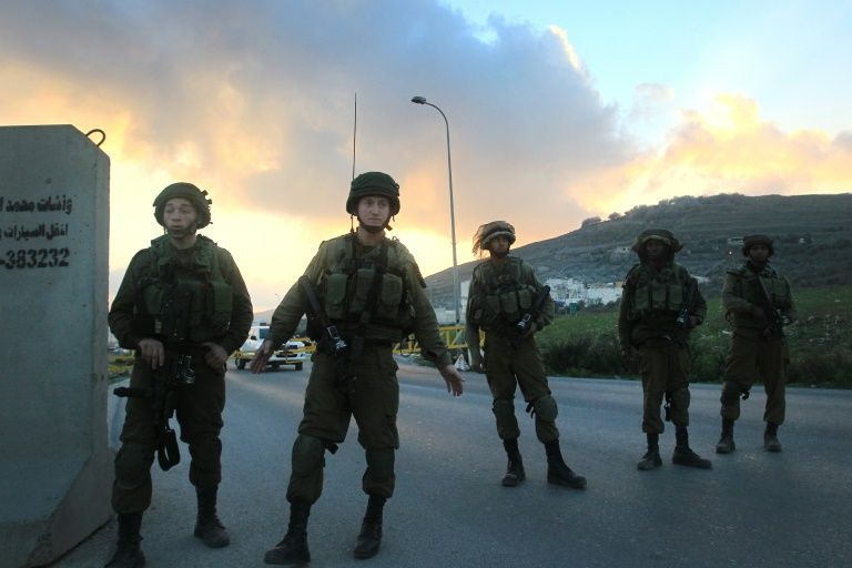 2 Palestinians stab soldier killed by troops Israel army