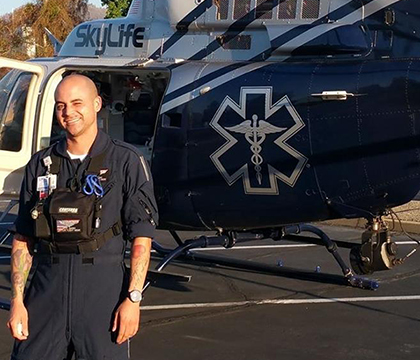 Paramedic Kyle Juarez was one of the four victims of the Skylife medical helicopter crash