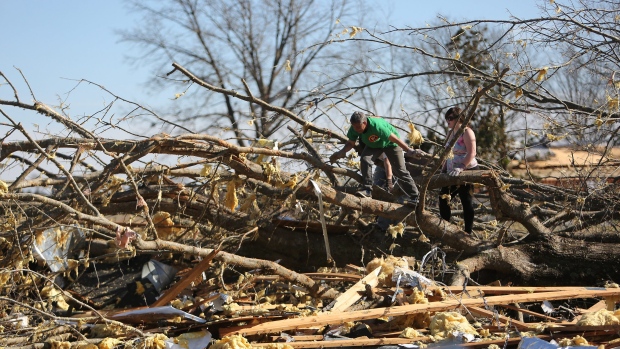 Tornado in Mississippi