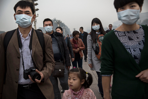 Beijing Pollution On Red Alert Two Million Schoolchildren Stayed Indoors