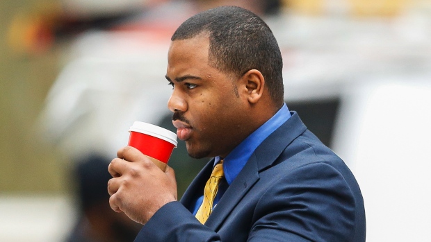 Baltimore police officer William Porter testified in court today. Porter is accused of manslaughter assault reckless endangerment and misconduct in the death of Freddie Gray