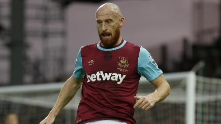 West Ham defender James Collins has been on the fringes of the team so far this season