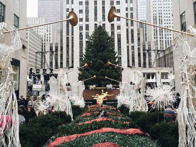 2015 Rockefeller Christmas Tree                       Rockefeller Center Facebook page