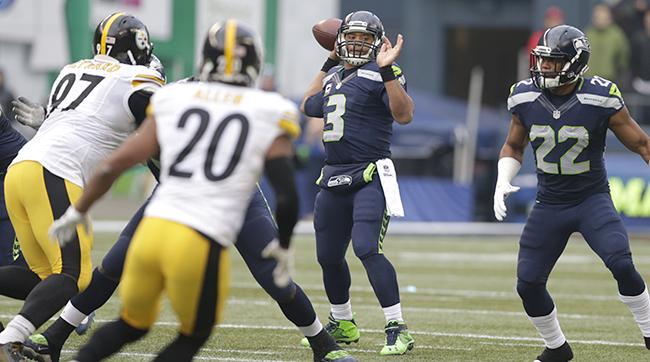 Wilson's Five Touchdowns Lead Seattle Seahawks Past Pittsburgh Steelers Jimmy