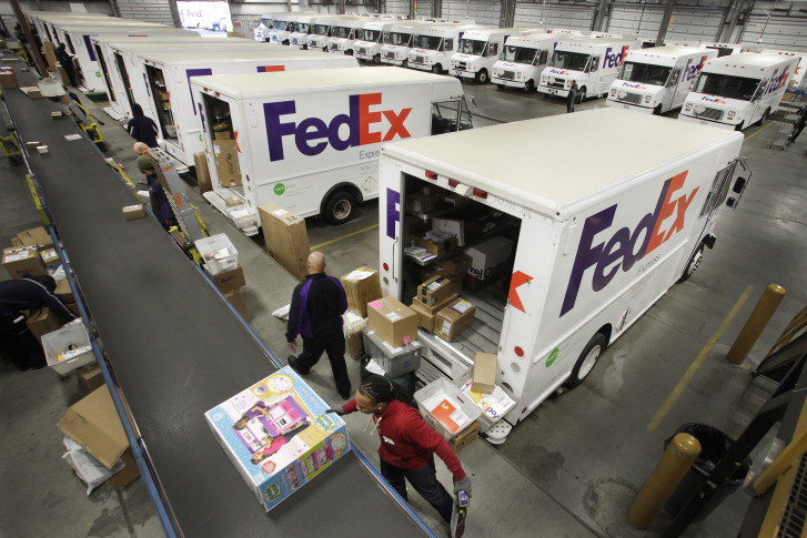 Delivery Companies Stressed By Holiday Orders