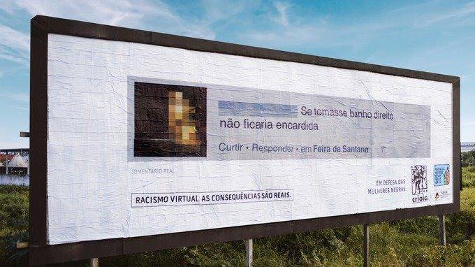 039;Virtual racism real consequences&#039 campaign is blowing up racist comments on billboards