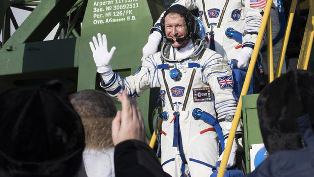 First British astronaut launching to ISS