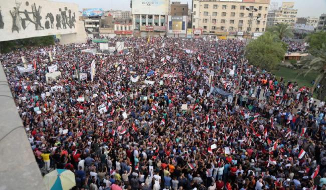 Thousands of Iraqis protest Turkish troops deployment in Mosul