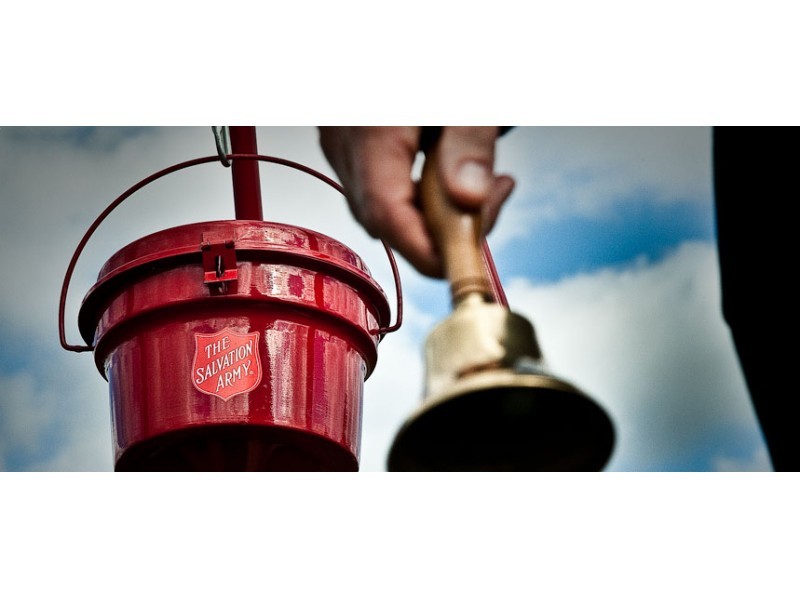 Gold Coin Given to Joliet Salvation Army