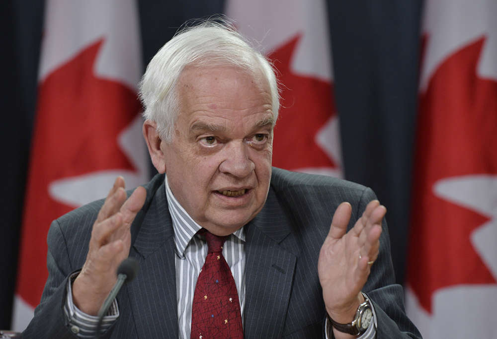 Minister of Immigration Refugees and Citizenship John Mc Callum holds a press conference in Ottawa on Wednesday Dec. 23 2015 to provide a update on the Syrian refugees status. iPolitics  Matthew Usherwood