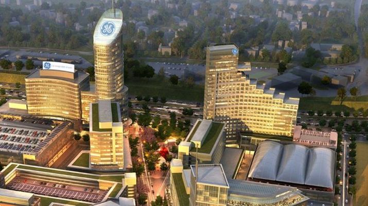 A rendering of what Atlanta envisioned if GE moved its HQ to the Georgia city