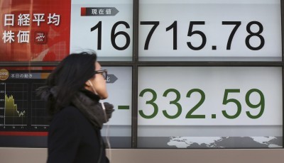 Global shares buoyed by China growth report