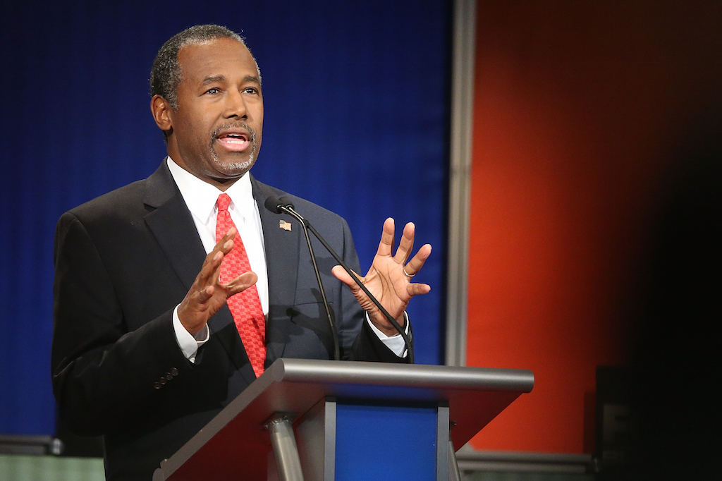 Ben Carson officially cancelled all his campaign activities for the day because of the accident