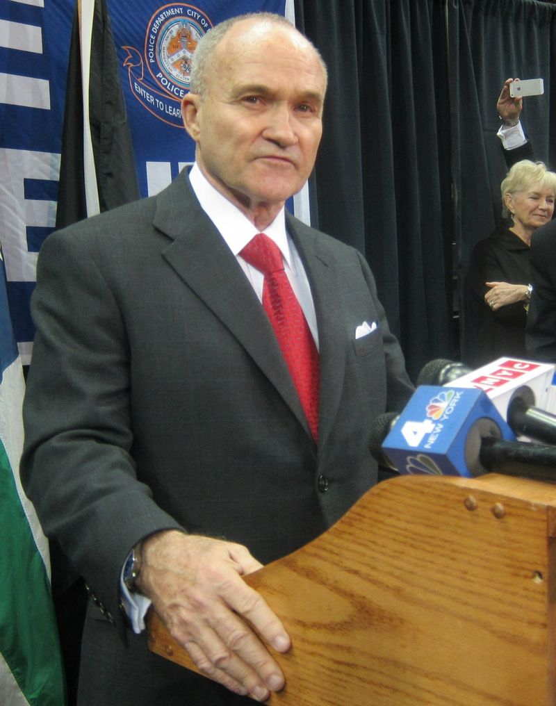 Police Commissioner Ray Kelly at his last publicly scheduled event before leaving office