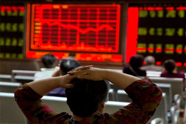 China stocks halted for the day after sharp plunge