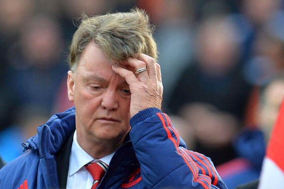 Manchester United’s dutch manager has rarely found himself under such pressure in his career