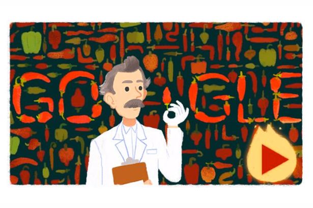 Google

Today's Wilbur Scoville Google doodle