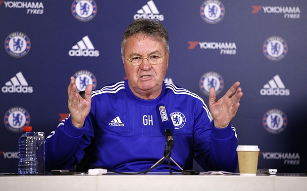 Diego Costa and Oscar row was'two bulls bumping chests, says Chelsea manager Guus Hiddink