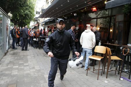 UK-ISRAEL-PALESTINIANS:One person killed in shooting in central Tel Aviv- Israeli media