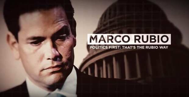 Anti-Rubio TV ad pic