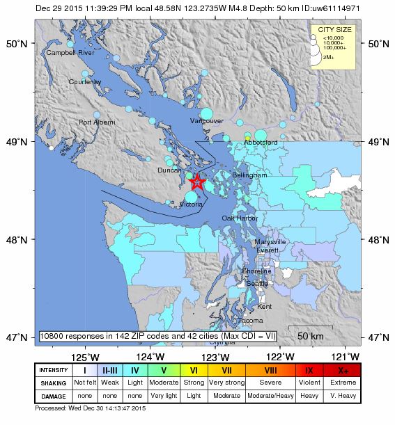 Quake With Magnitude Of 4.3 Rattles Area Near Devore