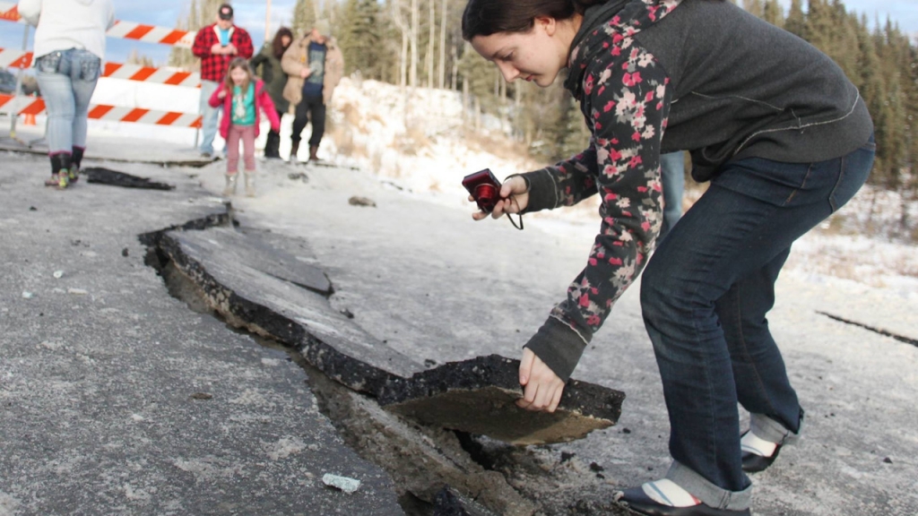 No injuries have been reported so far after a magnitude 7.1 earthquake struck in southern Alaska