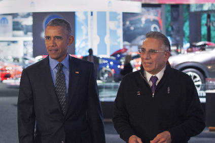 Obama walks the NAIAS with Paul Sabatini