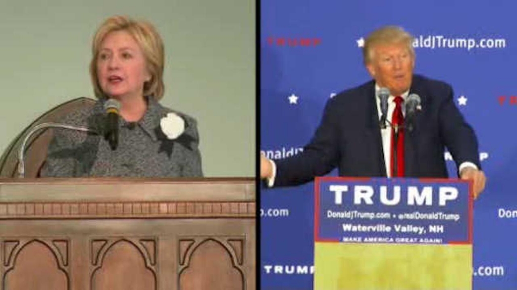 Trump Clinton lead polls on day before the Iowa caucuses