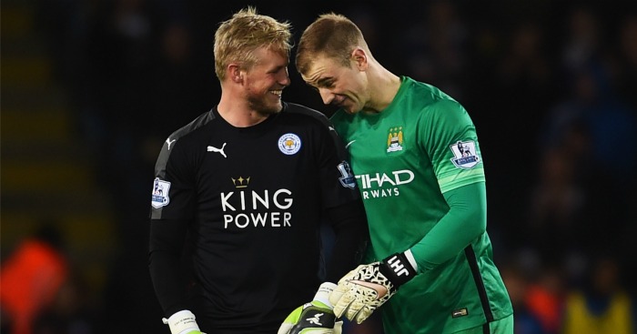 Kasper Schmeichel Joe Hart