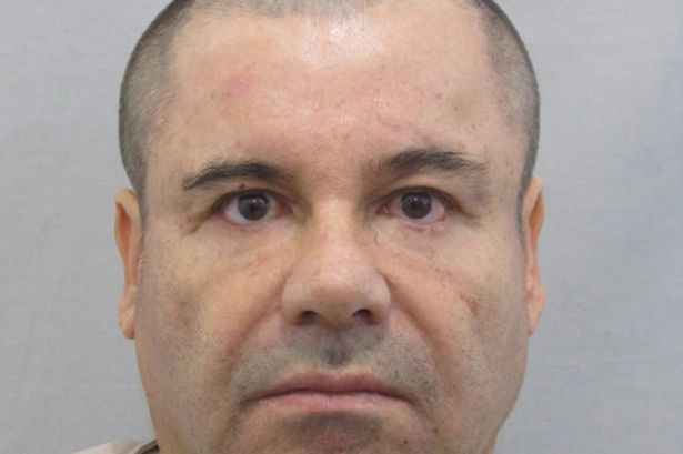 Drug lord Joaquin'El Chapo Guzman distributed by Mexico's Attorney General's Office