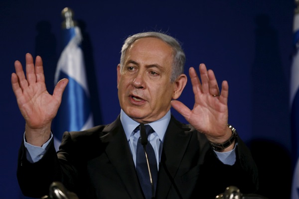 ReutersIsraeli Prime Minister Benjamin Netanyahu delivers a statement in Jerusalem on Jan. 27 2016