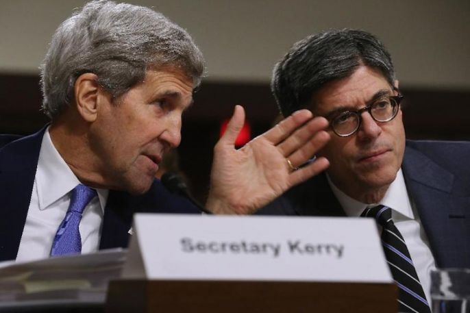 John Kerry and Jacob Lew