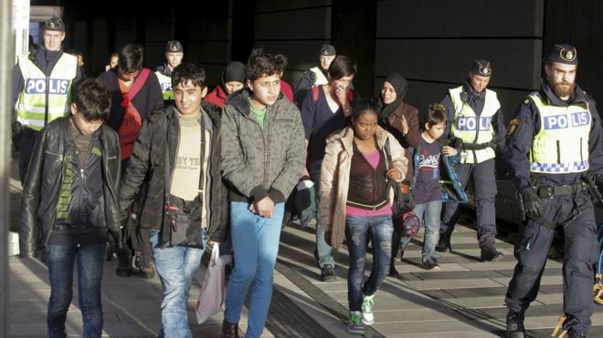 Sweden had the highest per capita number of asylum applications of any European country in 2015. Pic Reuters