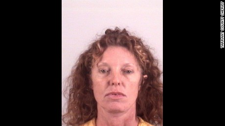 Tonya Couch was booked into jail in Tarrant County Texas on Thursday