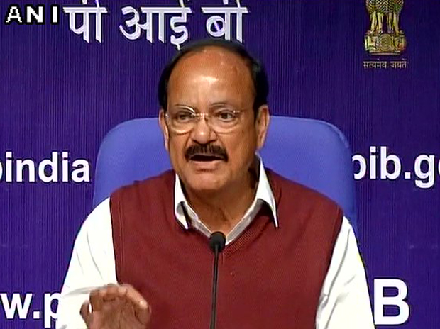 Union Minister for Urban Development Venkaiah Naidu unveils the list of smart cities