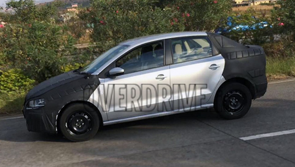 Volkswagen Sub Compact Sedan Spied Ameo