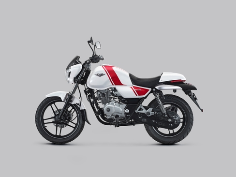 Bajaj Auto Ltd.’s model V motorcycle