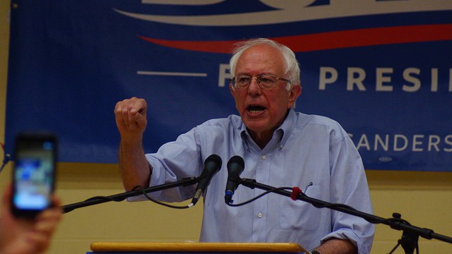 Bernie Sanders. Credit Mark Nozell  Flickr CC 2.o