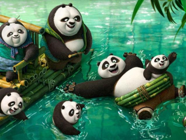 A still from'Kung Fu Panda 3