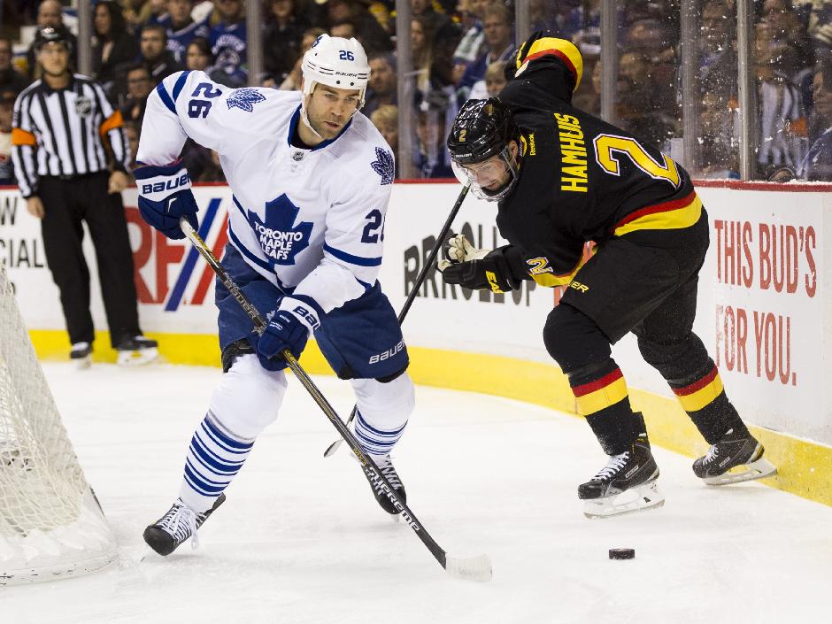 Daniel Winnik gets traded by the Maple Leafs for the second straight season