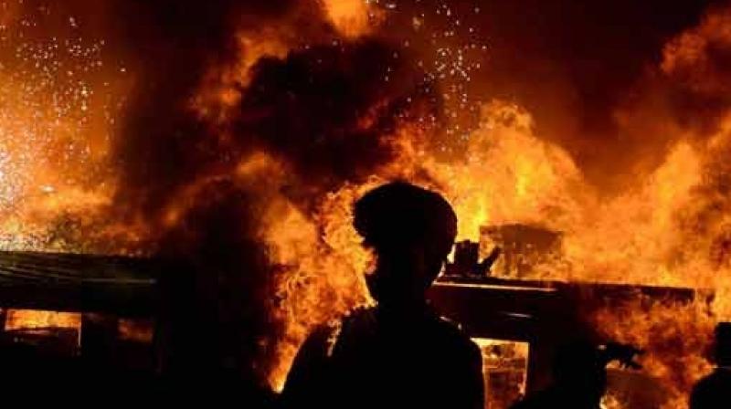 Make in India Week charred owing to undue fire incident