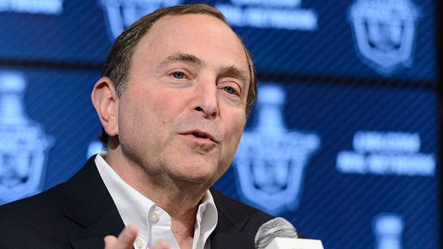 NHL commissioner Gary Bettman