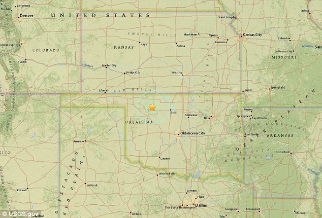 A 5.1 magnitude earthquake shook northwest Oklahoma and was felt in seven other states Saturday. At least 10 smaller quakes ranging in magnitude from 2.5 to 3.9 were recorded in the same area by Saturday afternoon