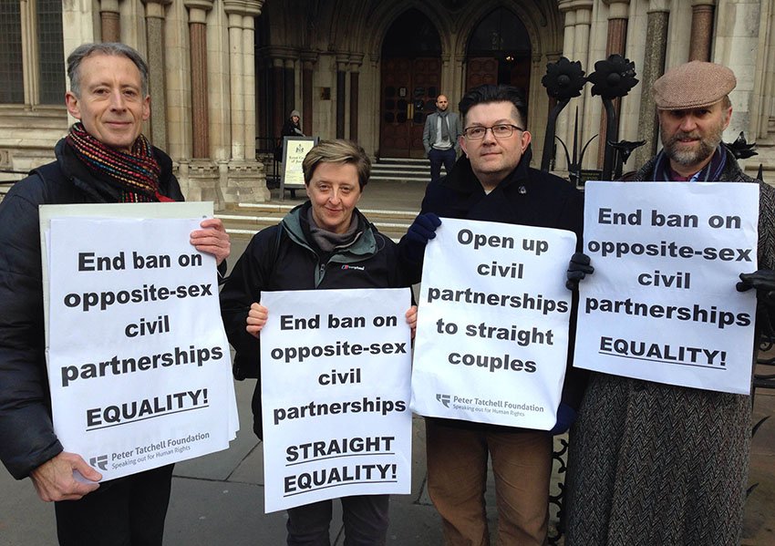 UK straight couple who wanted to get a civil partnership loses High Court case