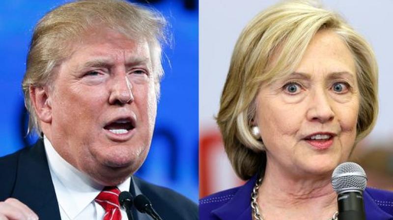 Republican presidential candidate Donald Trump and Democratic presidential candidate Hillary Clinton