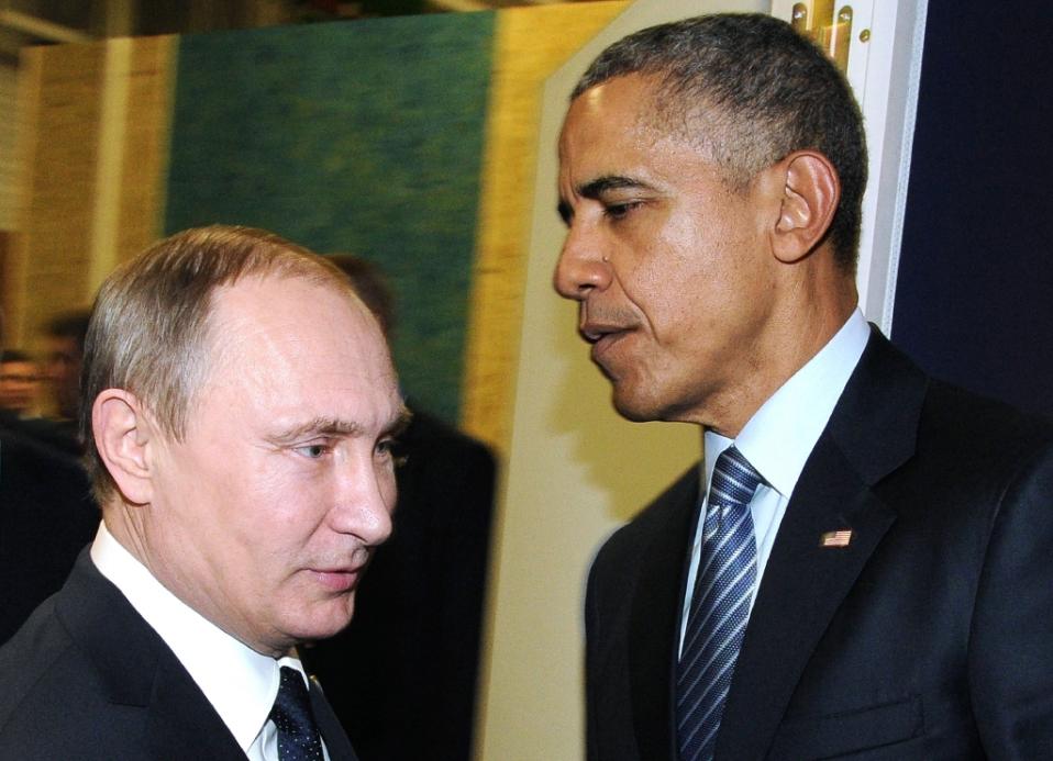 Russian President Vladimir Putin spoke over the phone with US President Barack Obama about the situation in Syria