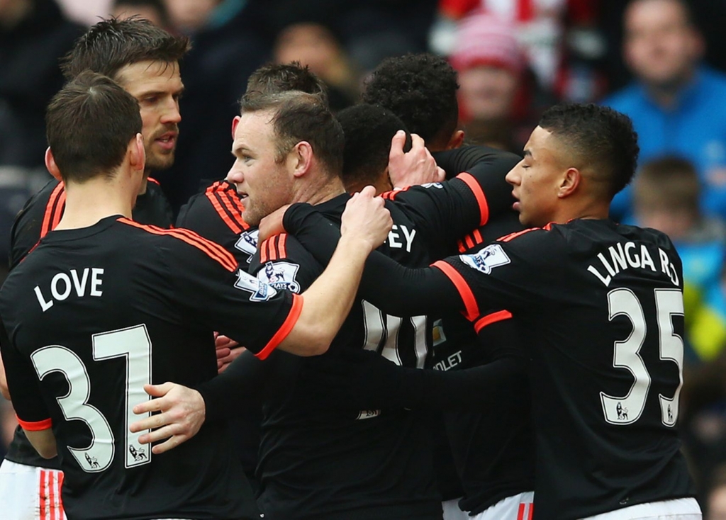 United players vs Sunderland Feb2016