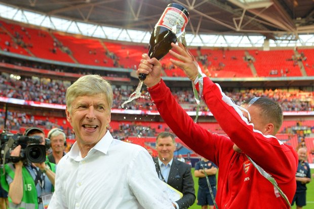 Wenger was under pressure from fans to deliver silverware before the 2014 FA Cup Final
Michael Regan  Getty Images