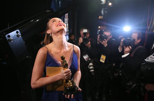 Brie Larson wins Best Actress Oscar for'Room