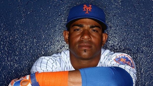 Yoenis Cespedes New York Mets portrait